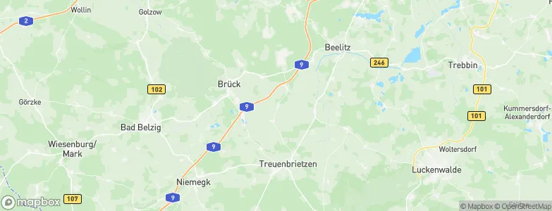 Deutsch Bork, Germany Map