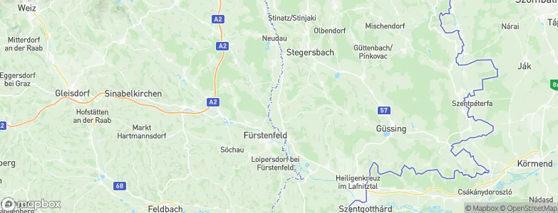 Deutsch Kaltenbrunn, Austria Map