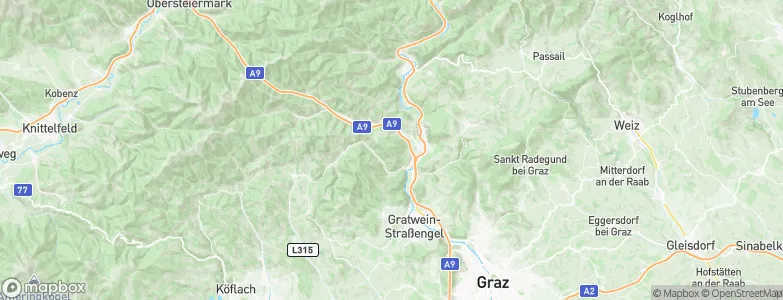 Deutschfeistritz, Austria Map