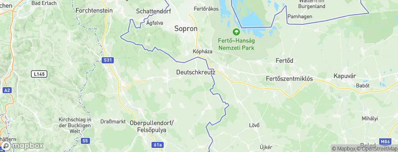 Deutschkreutz, Austria Map