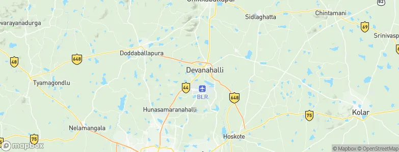 Devanahalli, India Map