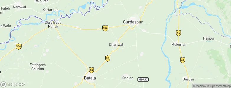 Dhāriwāl, India Map