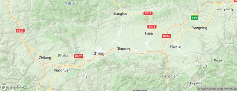 Diancun, China Map