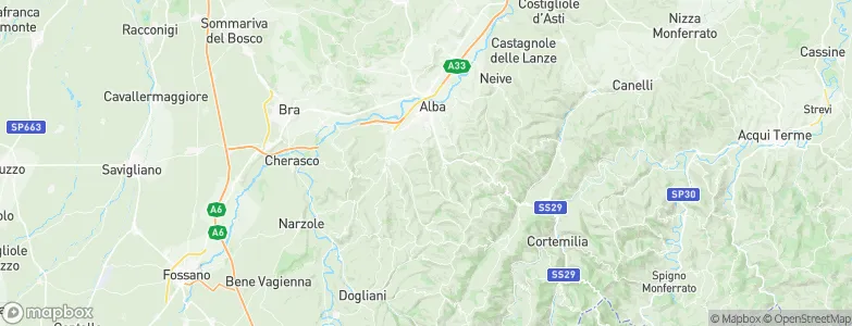 Diano d'Alba, Italy Map