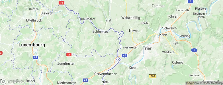 Dickweiler, Luxembourg Map