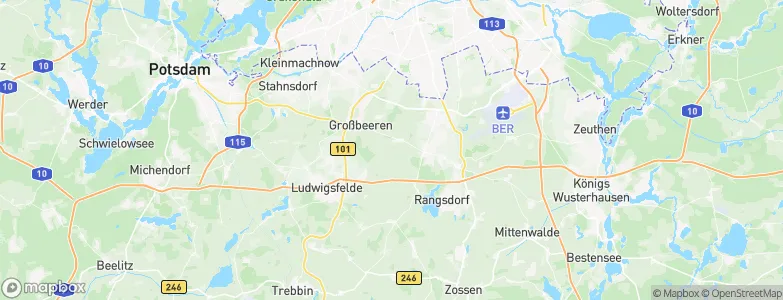 Diedersdorf, Germany Map