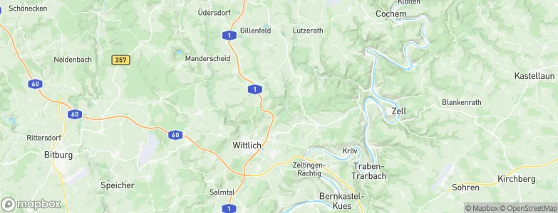 Diefenbach, Germany Map