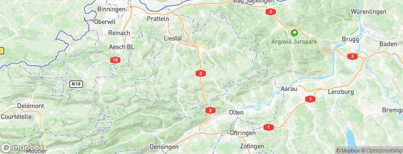 Diegten, Switzerland Map