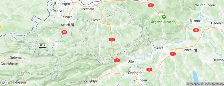 Diegten, Switzerland Map