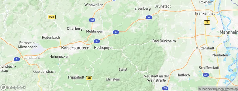 Diemerstein, Germany Map