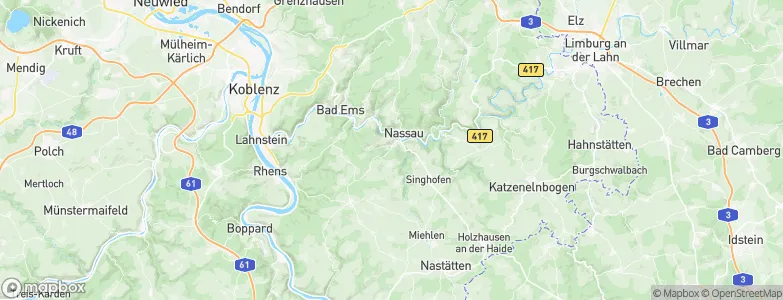 Dienethal, Germany Map