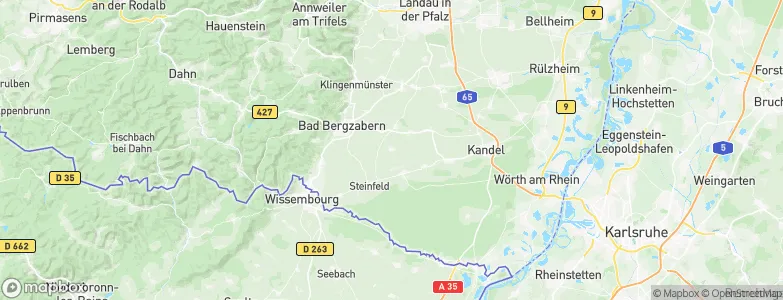 Dierbach, Germany Map