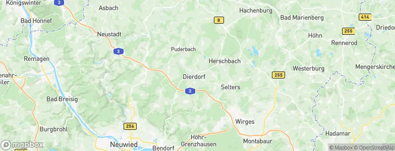 Dierdorf, Germany Map