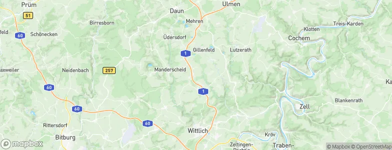 Dierfeld, Germany Map