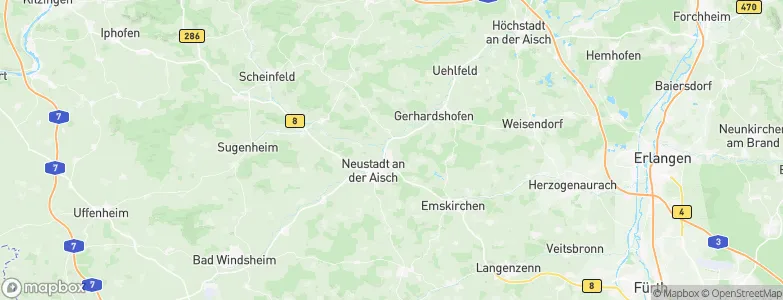 Diespeck, Germany Map