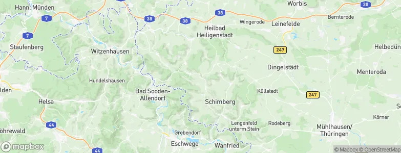 Dieterode, Germany Map