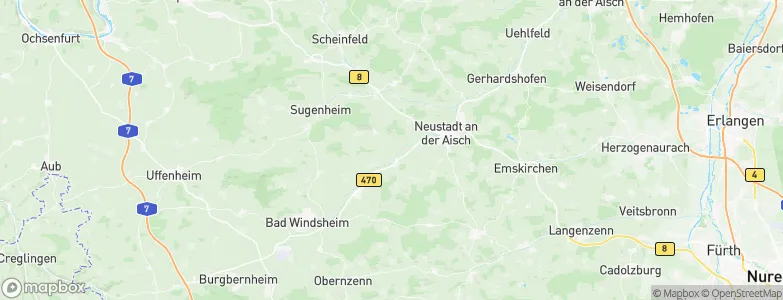 Dietersheim, Germany Map
