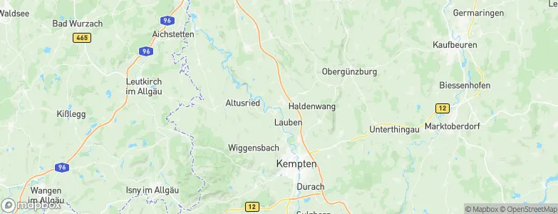 Dietmannsried, Germany Map