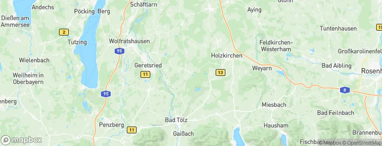Dietramszell, Germany Map