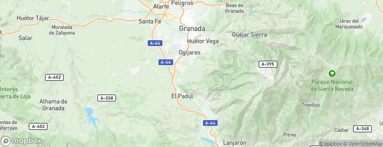 Dílar, Spain Map