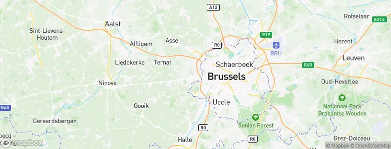Dilbeek, Belgium Map