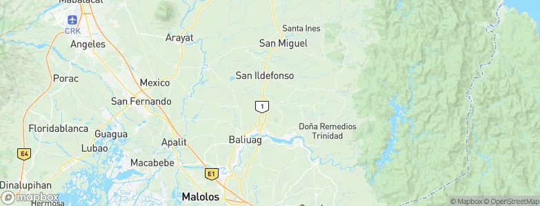 Diliman Primero, Philippines Map