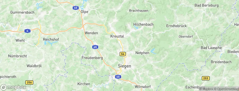 Dillnhütten, Germany Map