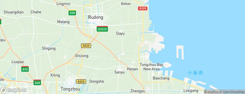 Dingdian, China Map