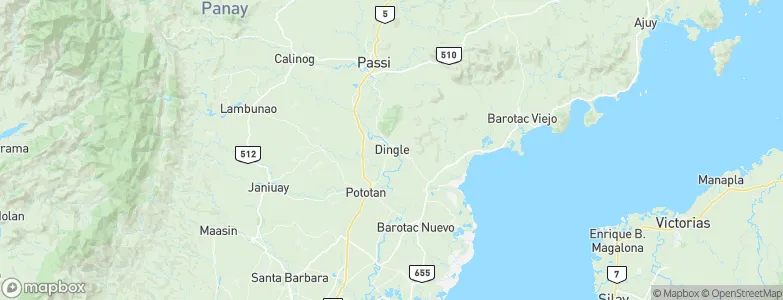Dingle, Philippines Map