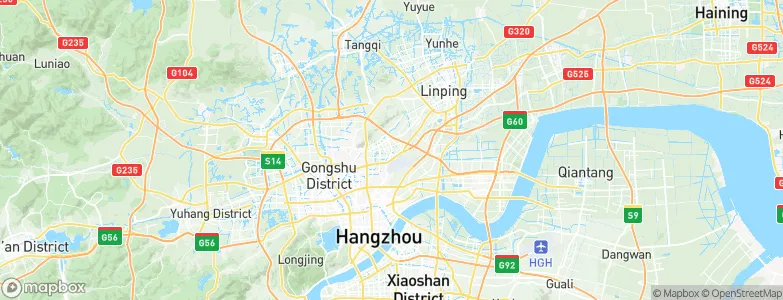Dingqiao, China Map