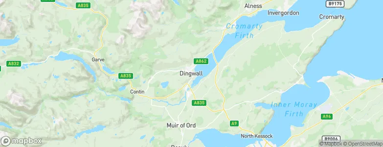 Dingwall, United Kingdom Map