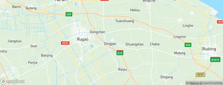 Dingyan, China Map