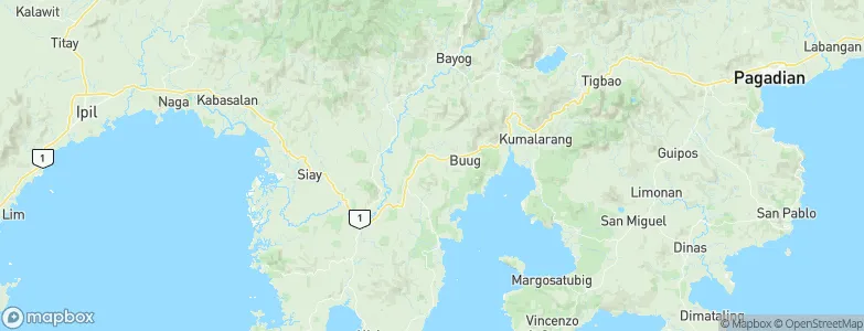 Diplahan, Philippines Map