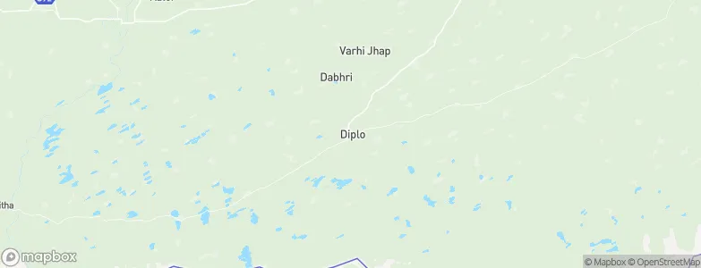 Diplo, Pakistan Map