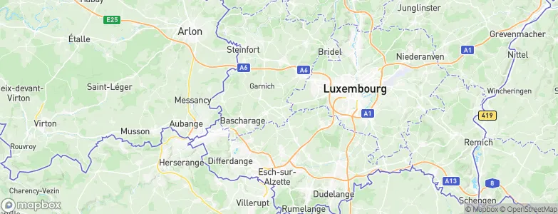 Dippach, Luxembourg Map