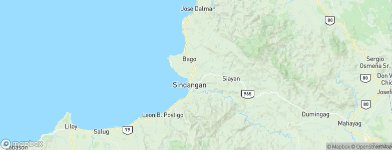Disod, Philippines Map