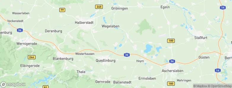 Ditfurt, Germany Map