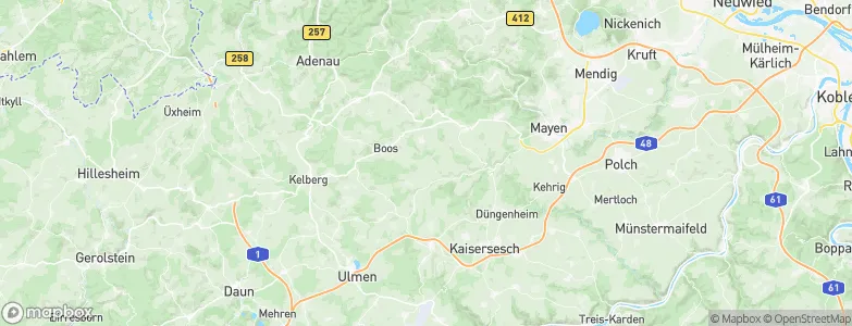 Ditscheid, Germany Map