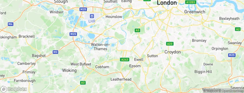 Ditton Hill, United Kingdom Map