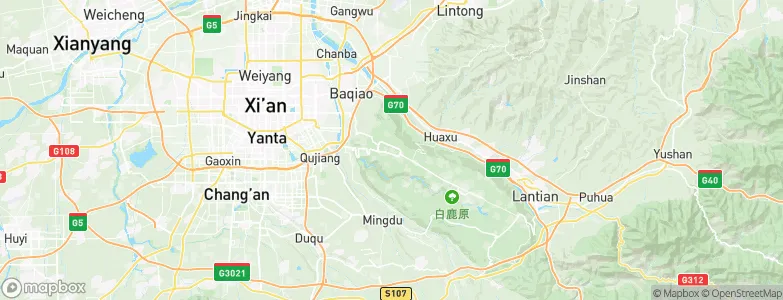 Dizhai, China Map