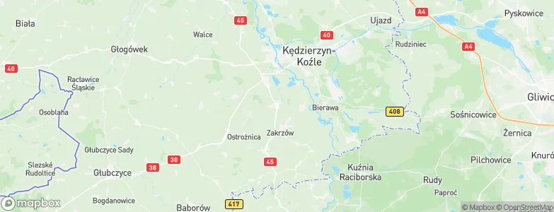 Długomiłowice, Poland Map