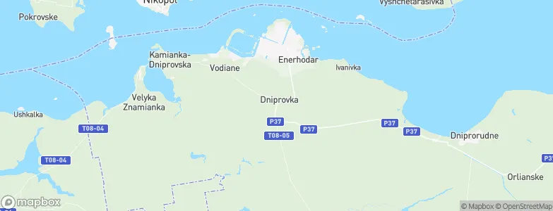 Dniprovka, Ukraine Map