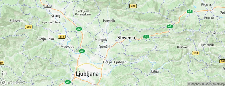 Dob, Slovenia Map