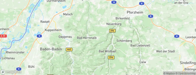 Dobel, Germany Map