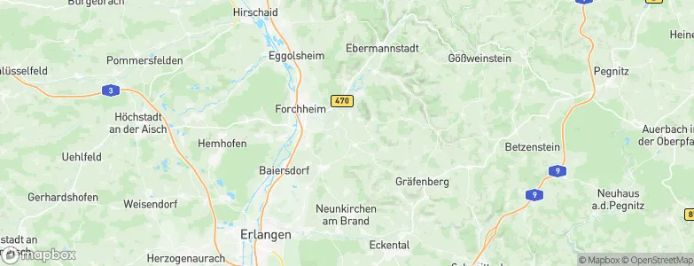 Dobenreuth, Germany Map