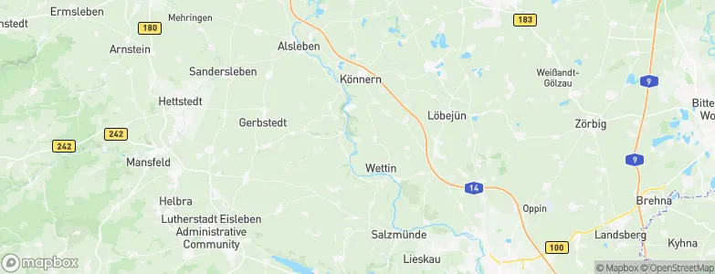 Dobis, Germany Map