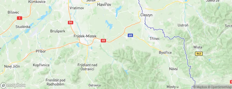 Dobratice, Czechia Map