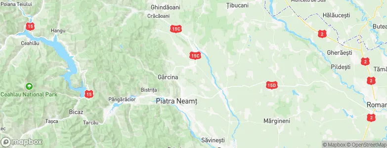 Dobreni, Romania Map