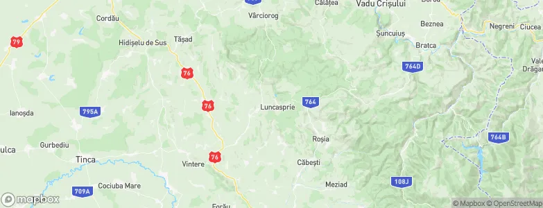 Dobreşti, Romania Map