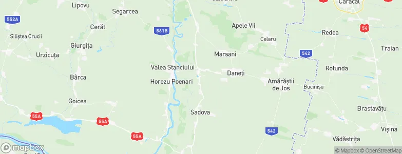 Dobreşti, Romania Map